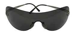 Chanel  Gafas de Sol 4066  Camelia, Lente Negra, Montura Negra, Box,3